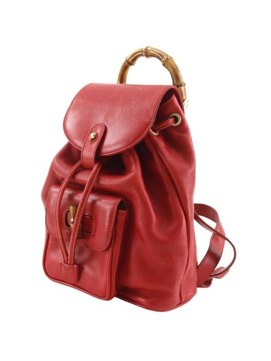 Gucci Bamboo Mini Backpack 003 Leather main image 5